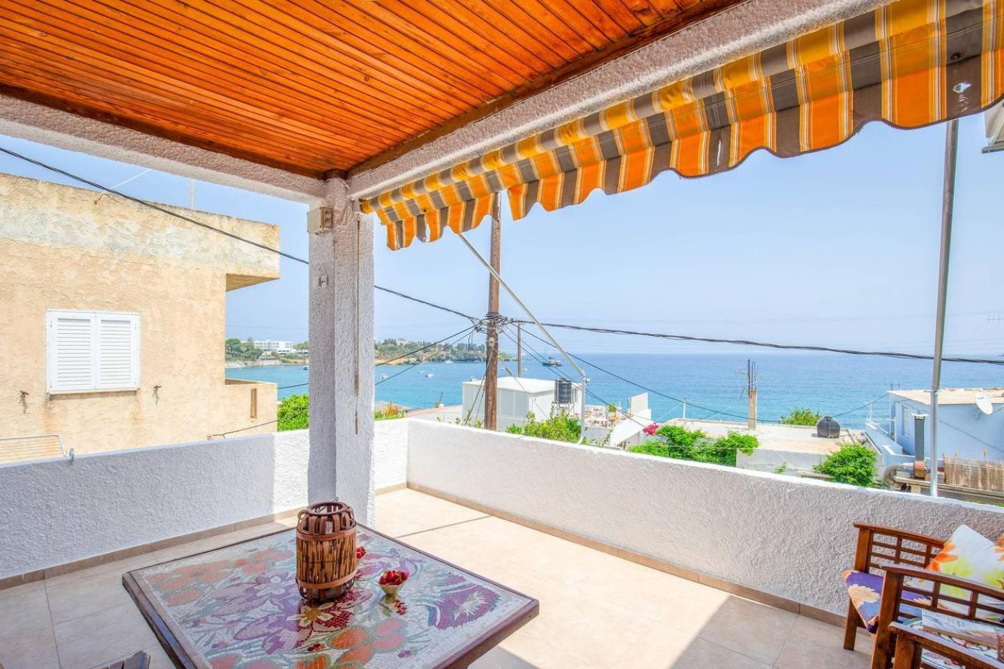 Agia Pelagia Blue Apt With Seaview 50M From Sea Διαμέρισμα Εξωτερικό φωτογραφία