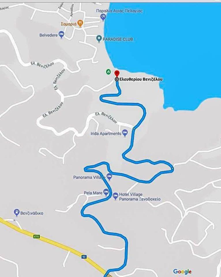 Agia Pelagia Blue Apt With Seaview 50M From Sea Διαμέρισμα Εξωτερικό φωτογραφία